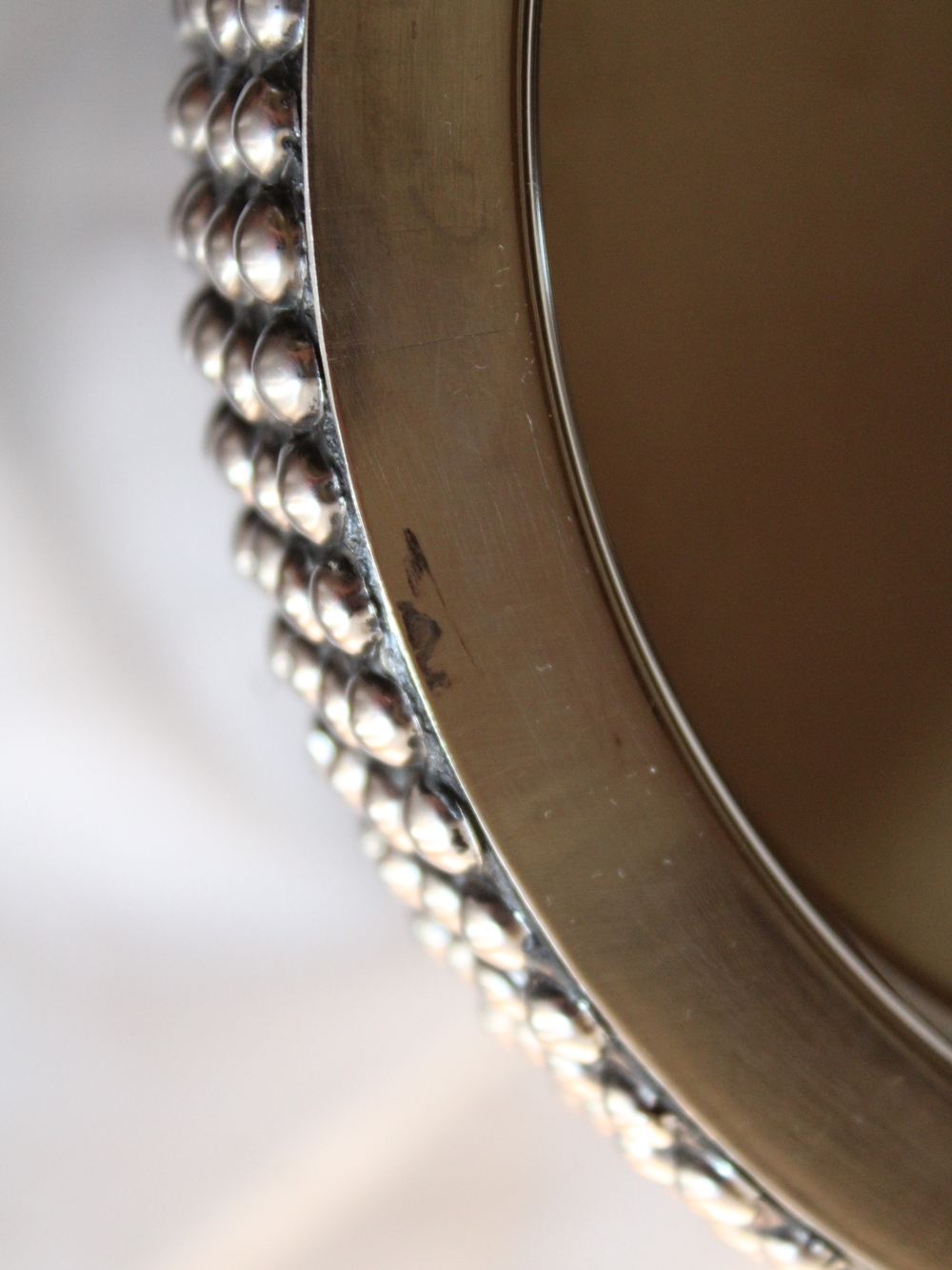 Cynthia ROWLEY Stainless Steel Ice Bucket with Studded Rim and Handle - Picture 8 of 10